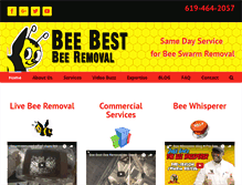 Tablet Screenshot of beebestinc.com